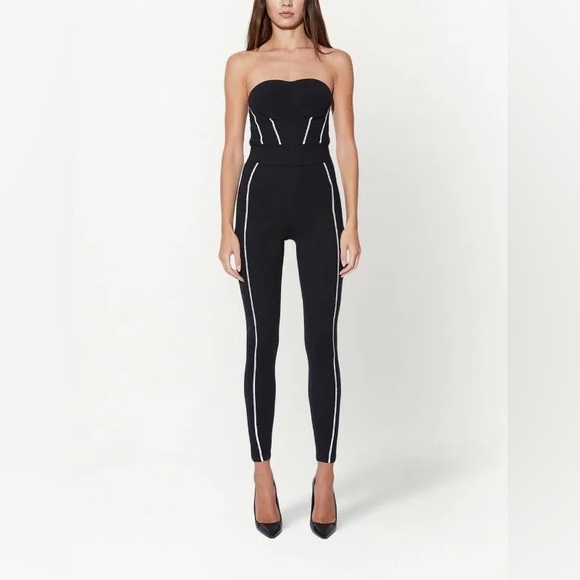 RtA Otavia Jumpsuit in Black - Picture 3 of 6